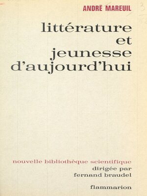 cover image of Littérature et jeunesse d'aujourd'hui